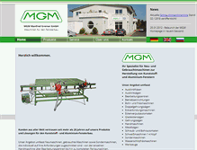 Tablet Screenshot of mgmgreiner.de